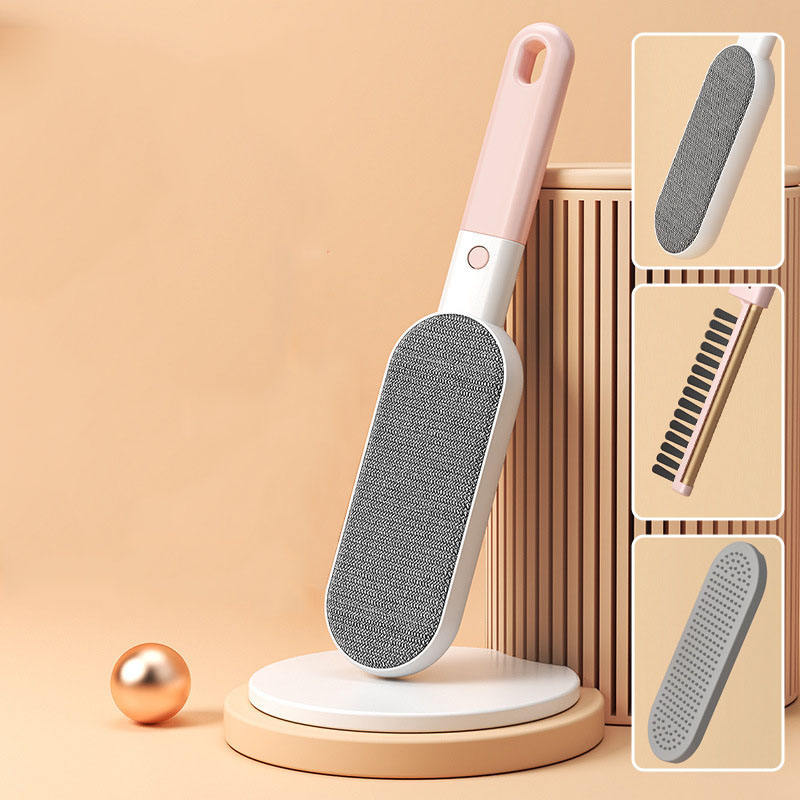 Double-Sided Pet Hair Remover Brush