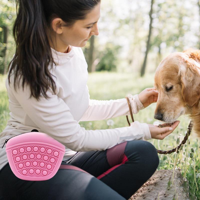 Silicone Pet Treat Pouch - Waist Pack