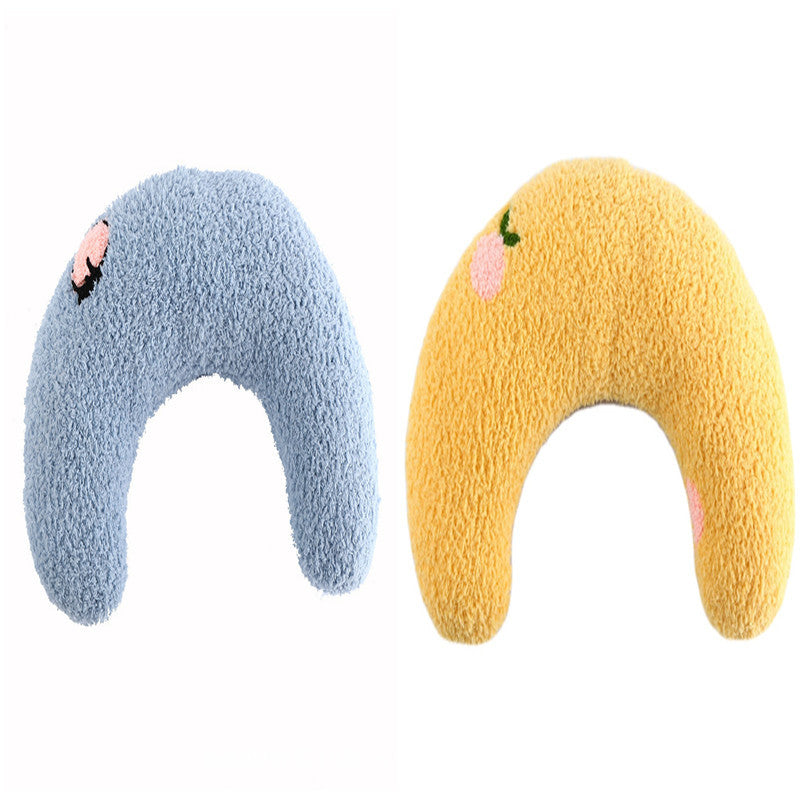 U-Shaped Neck Pillow for Cats and Small Dogs