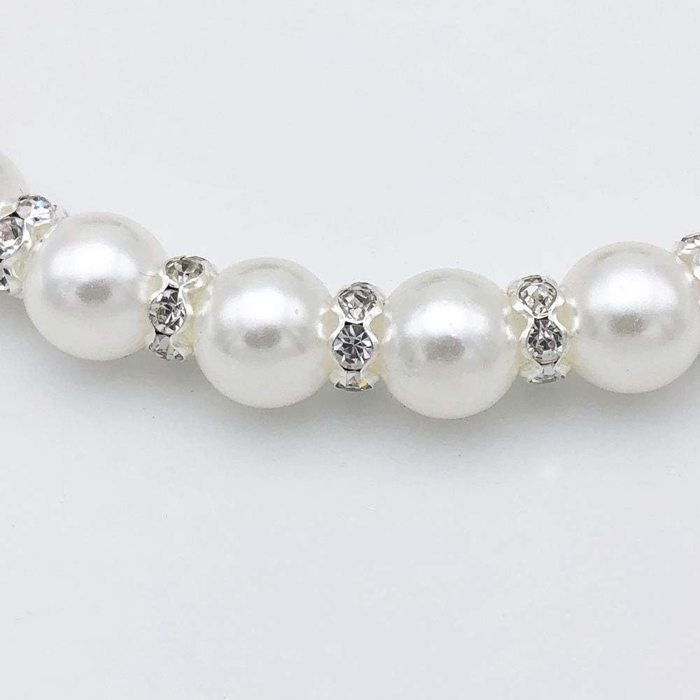 Diamond Dog Pearls Necklace