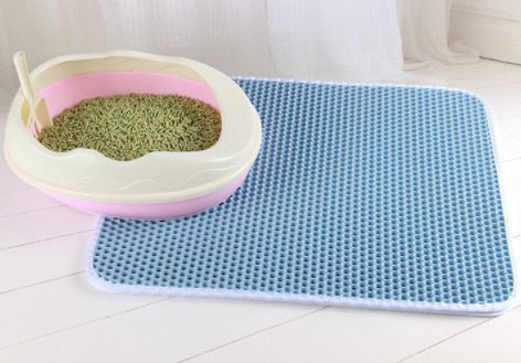 Waterproof Honeycomb Cat Litter Mat - Pet Supplies