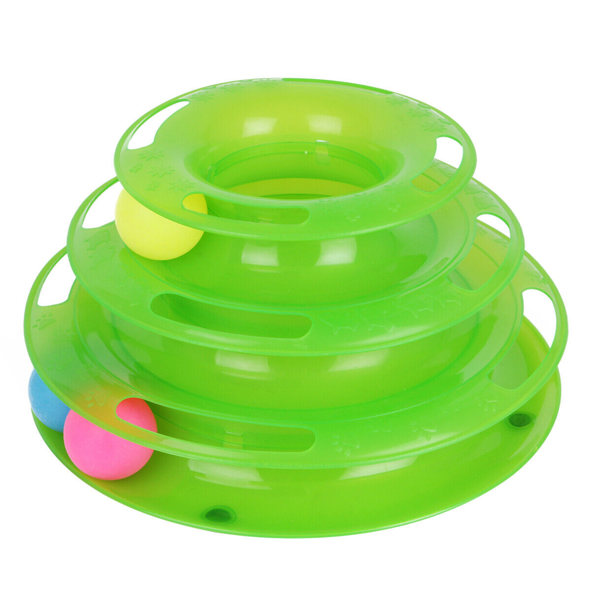 Pet Cat Crazy Ball Disk Interactive Toy