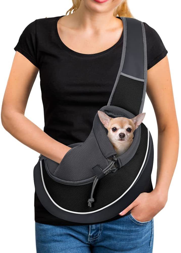 Portable Crossbody Pet Carrier Bag for Women