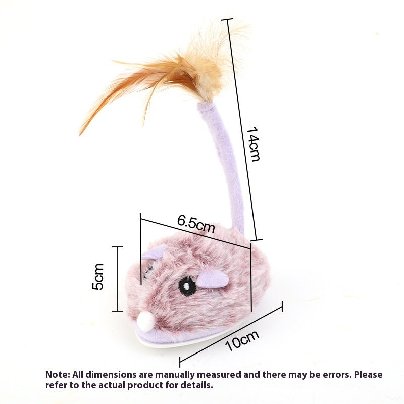 Self-Moving Electric Mouse Cat Toy