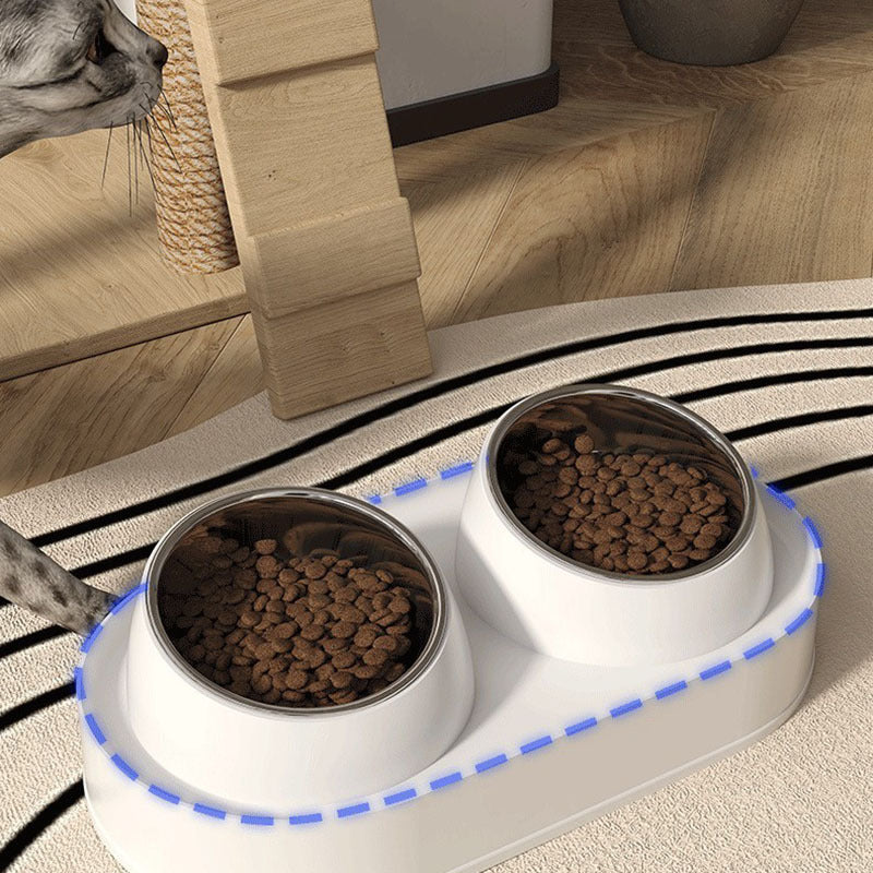 Elevated Pet Double Bowl