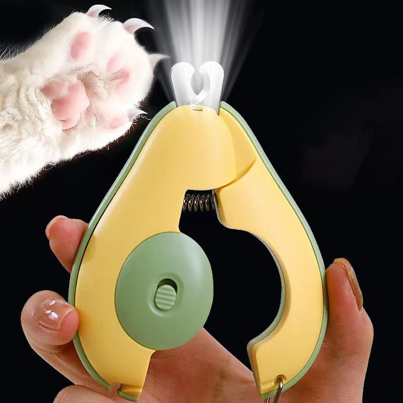 Professional Pet Nail Clipper with LED Light