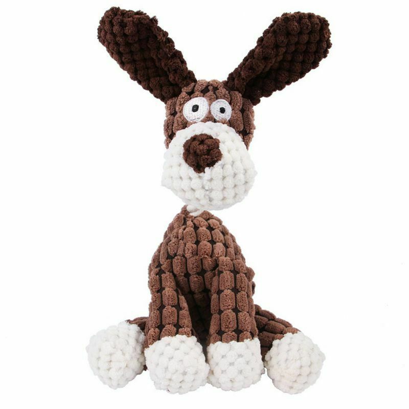 Squeaky Plush Donkey Dog Toy