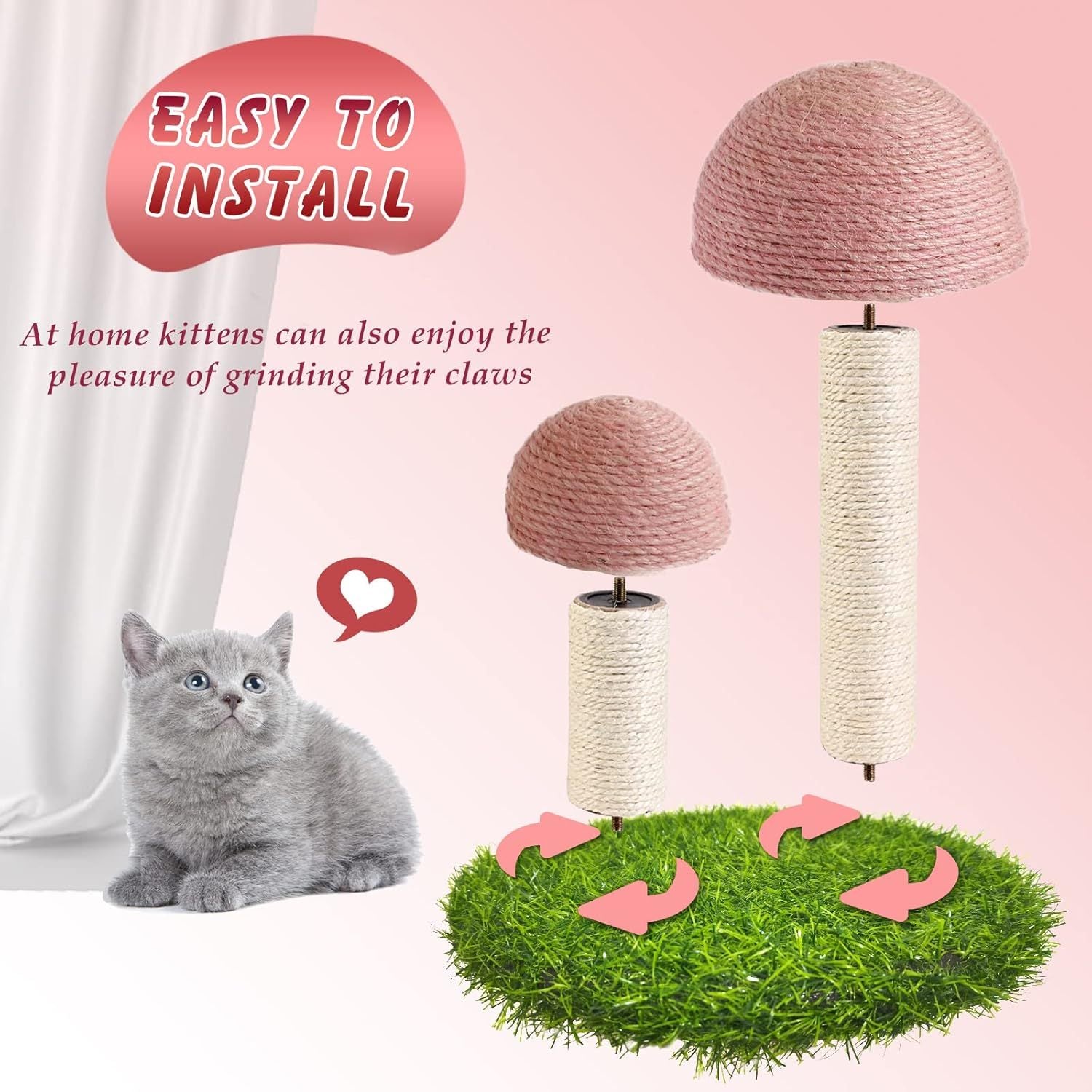 Cat Scratching Post Mushroom