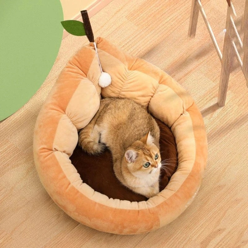 Warm Winter Cat & Dog Bed