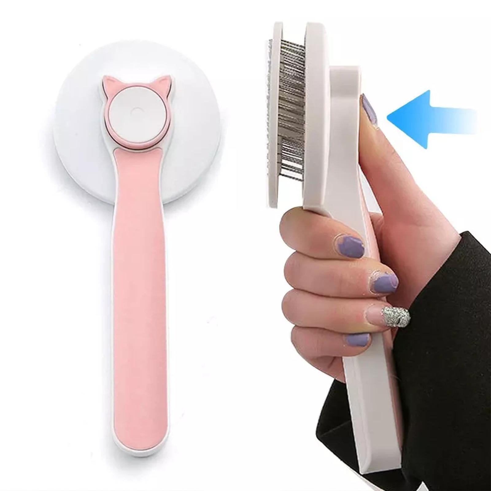 Self-Cleaning Pet Grooming Brush