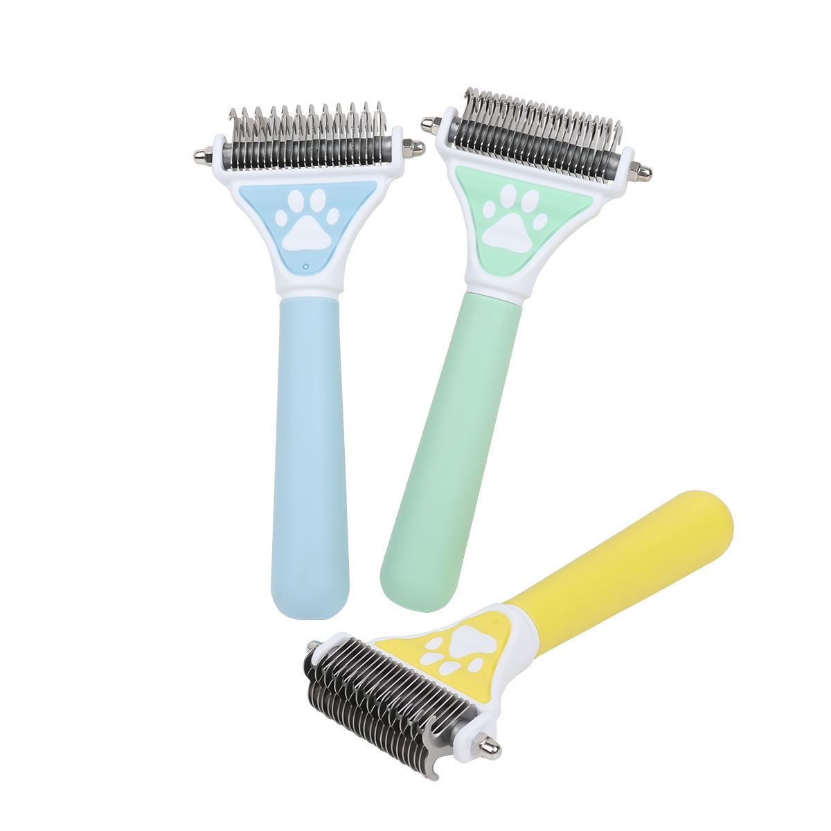 Double-Sided Pet Dematting & Deshedding Brush