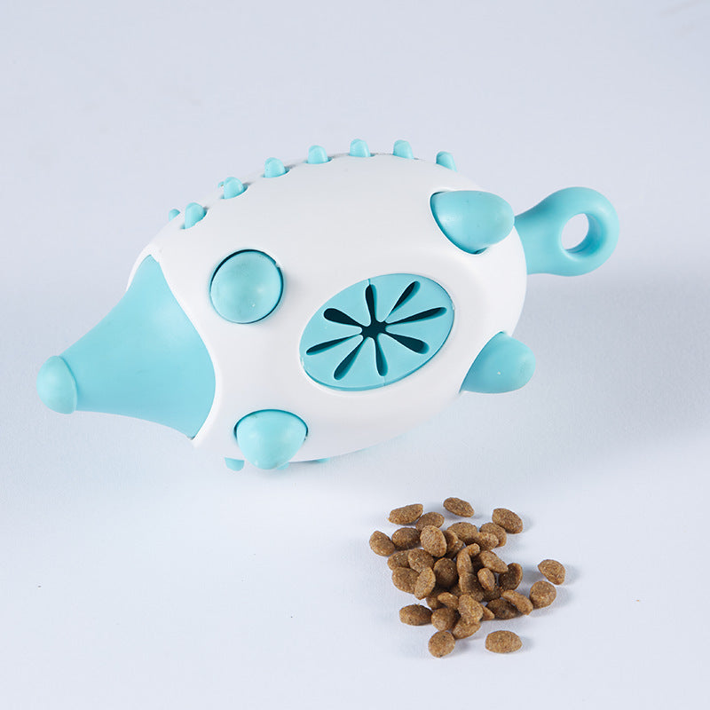 Interactive TPR Food-Dispensing Dog Toy