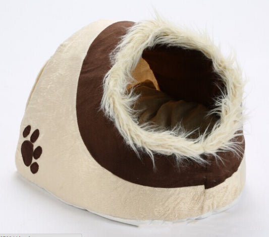 Cozy Pet Bed for Cats and Small Dogs