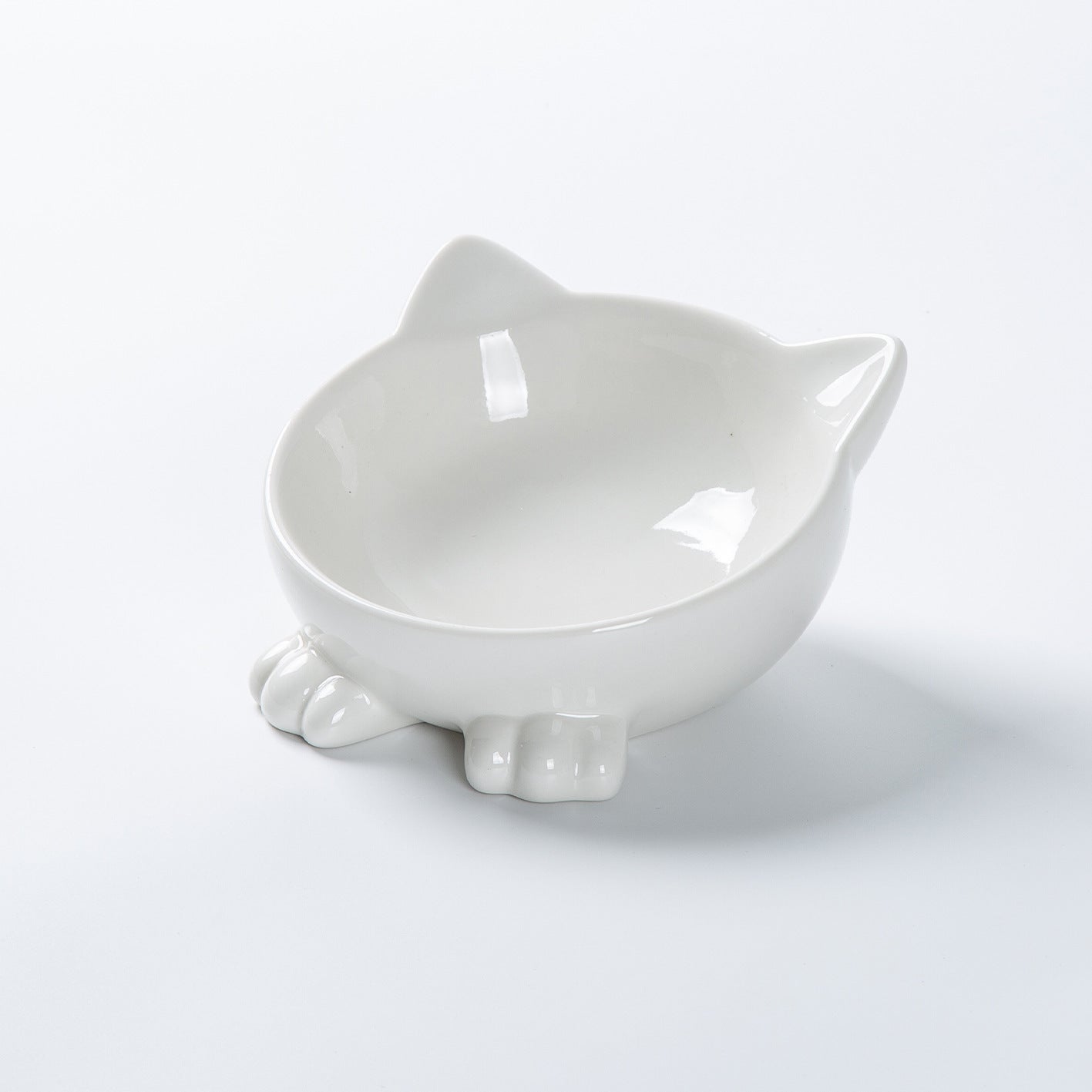 Ceramic Cat Face Bowl