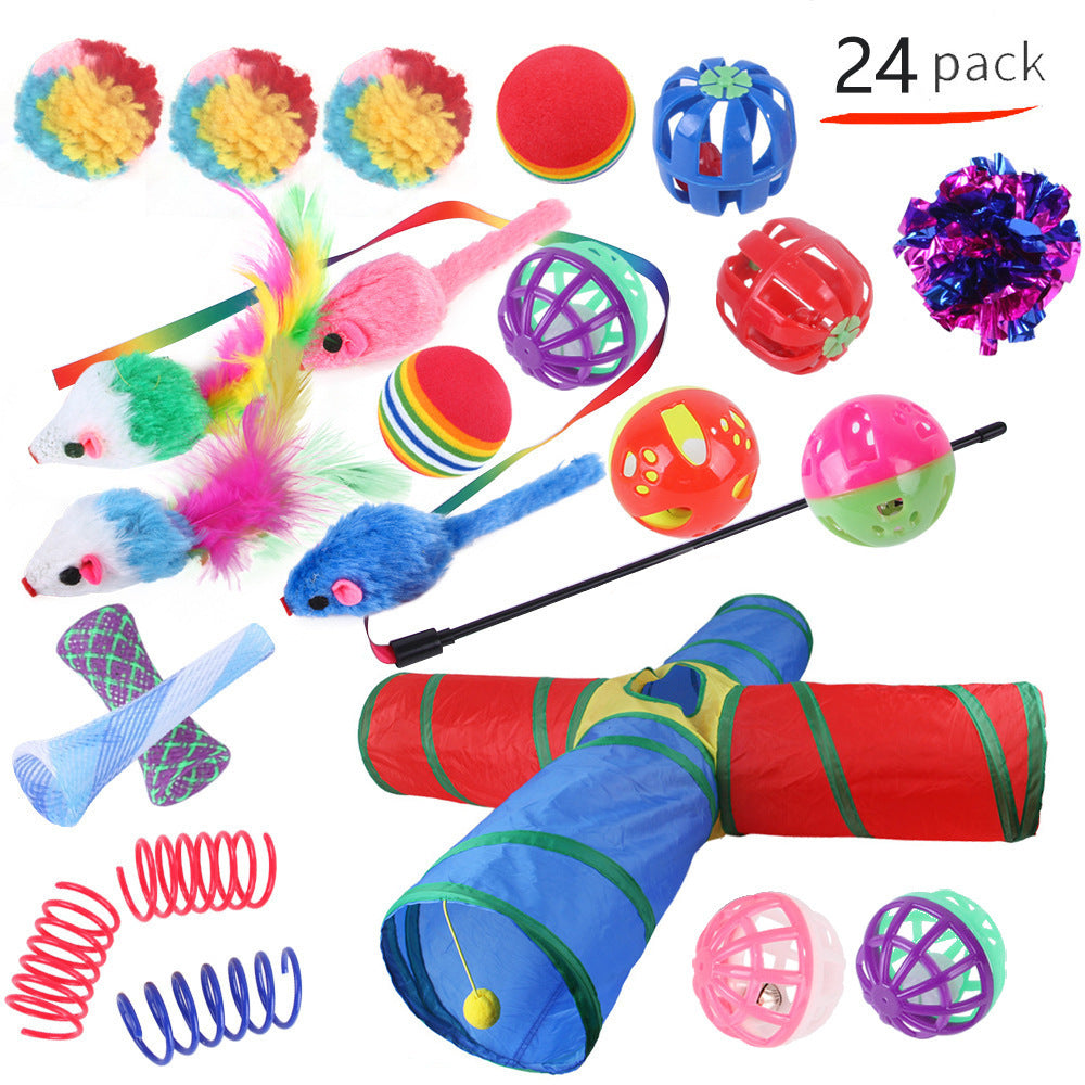 Interactive Cat Toy Set