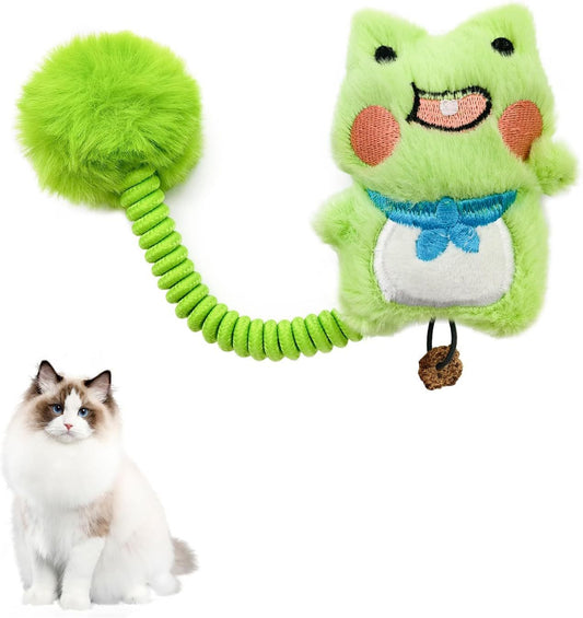 Catnip Interactive Toys with Silvervine & Spring