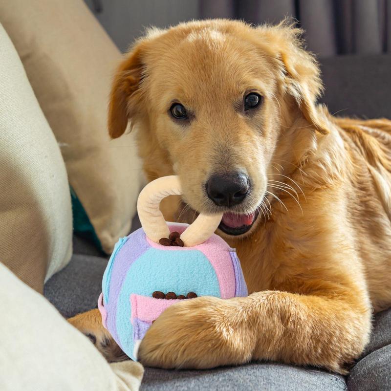 Dog Squeaky Plush Ball Toy