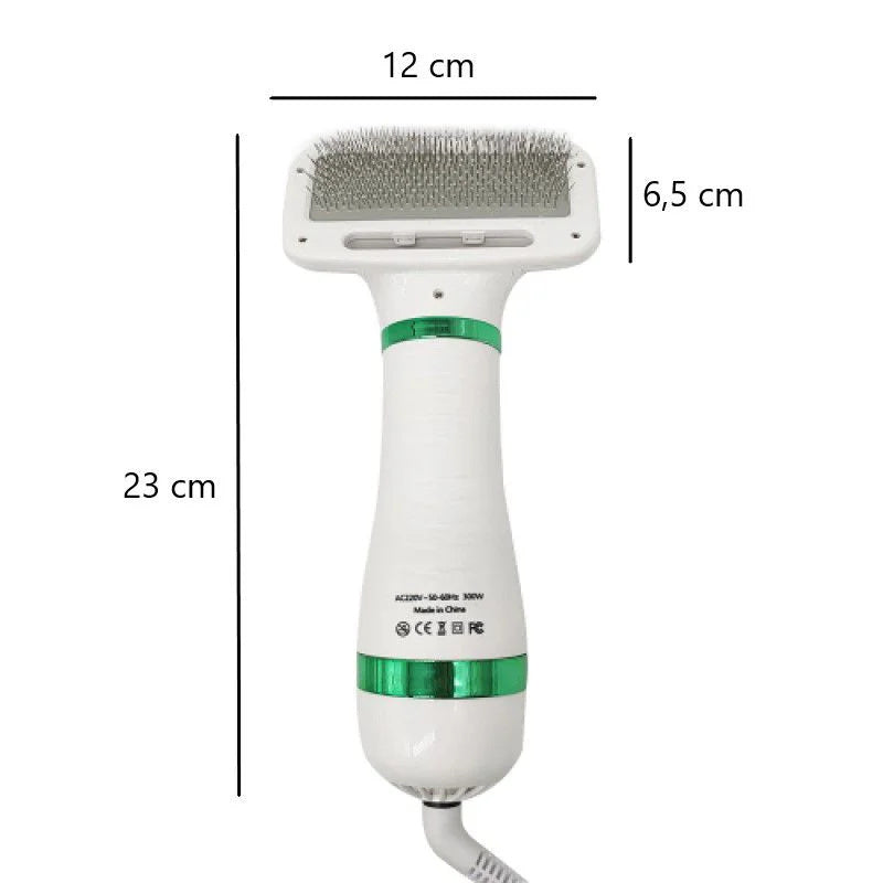 Pet Hair Dryer Brush for Dogs & Cats