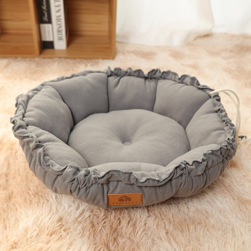 Dual-Use Reversible Cat Bed for Indoor Cats