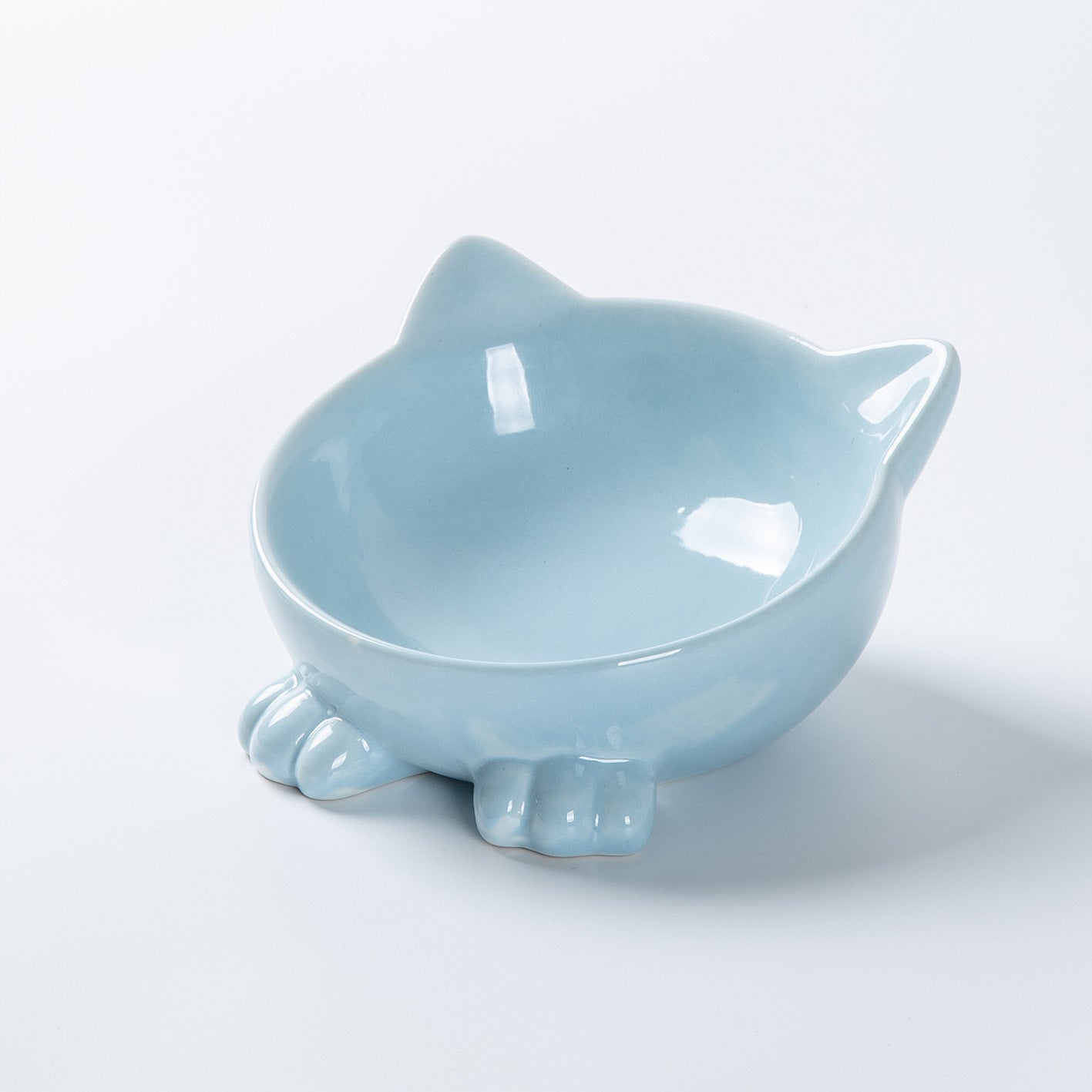 Ceramic Cat Face Bowl