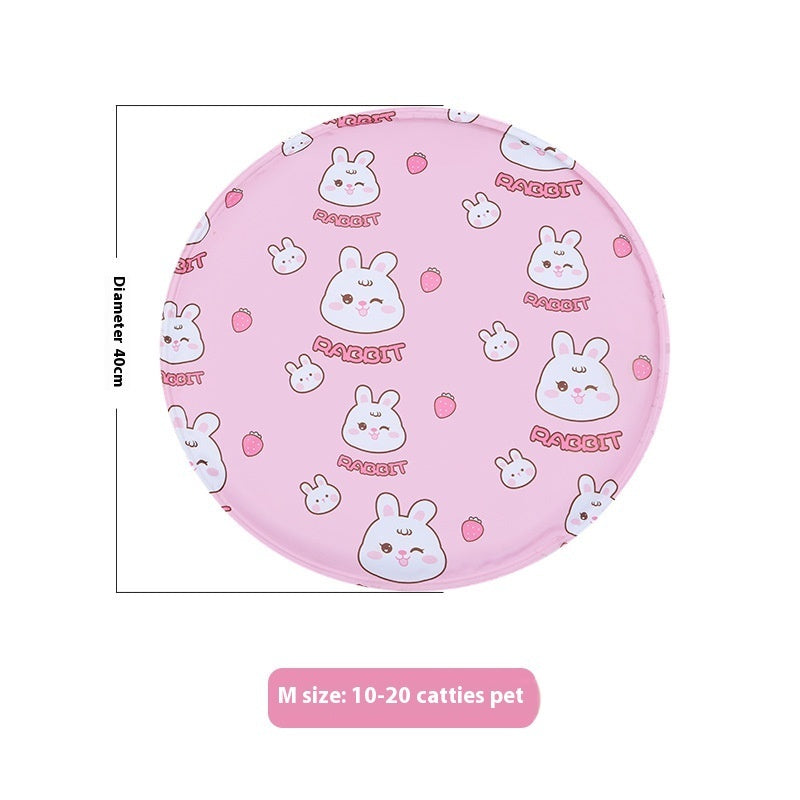 Round Gel Cooling Pet Mat