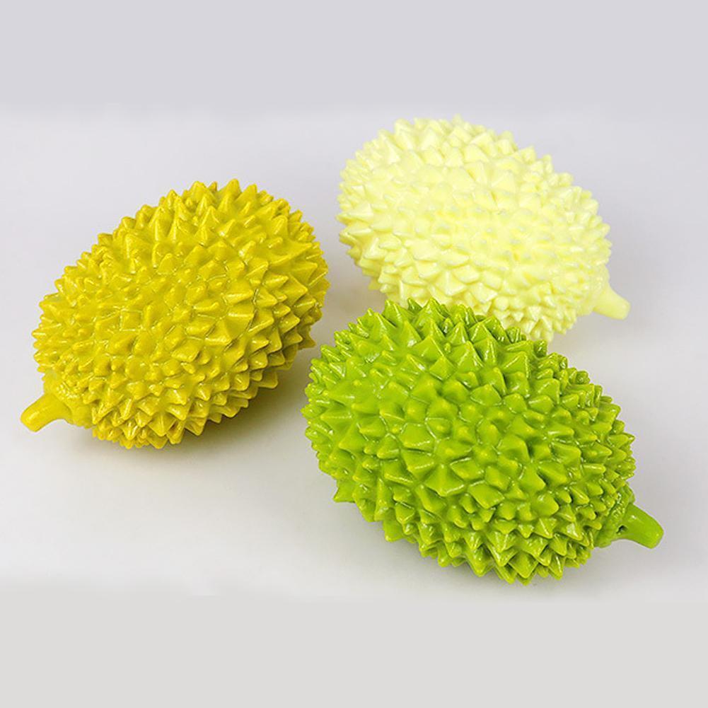 Durian-Shaped Dog Chew Toy