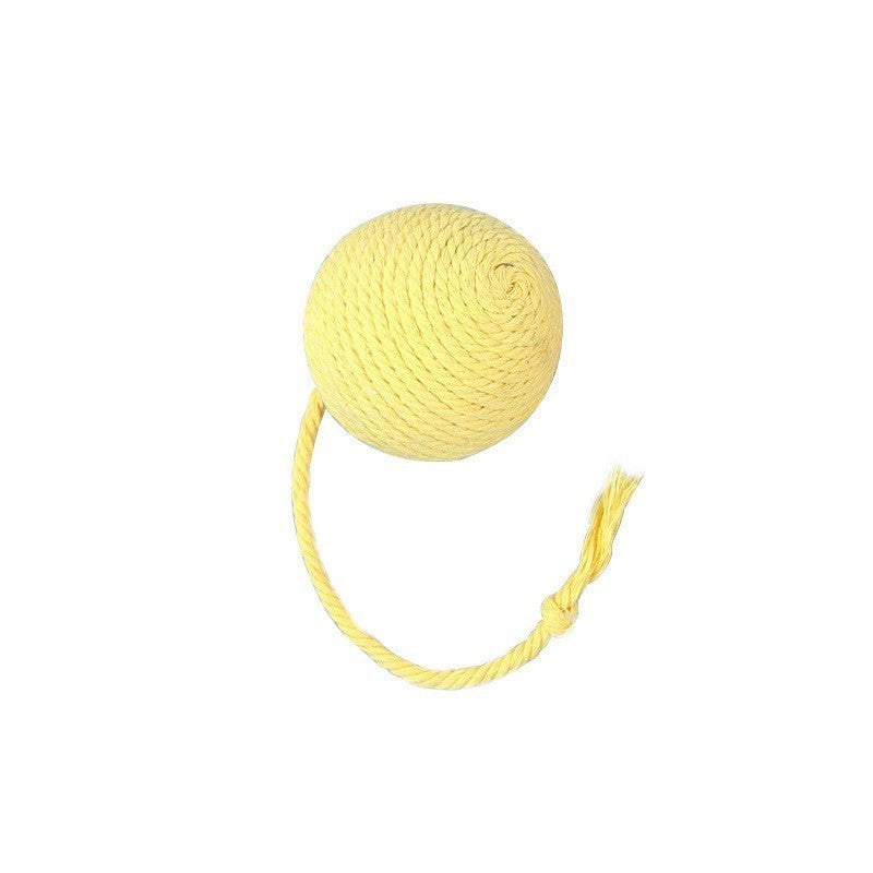 Cat Toy Ball With Rope