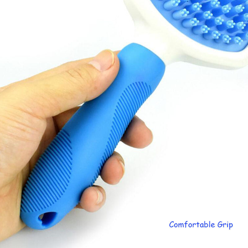 Blue Light Massage Brush for Bathing and Cleaning