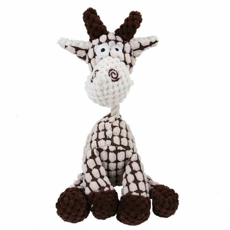 Squeaky Plush Donkey Dog Toy