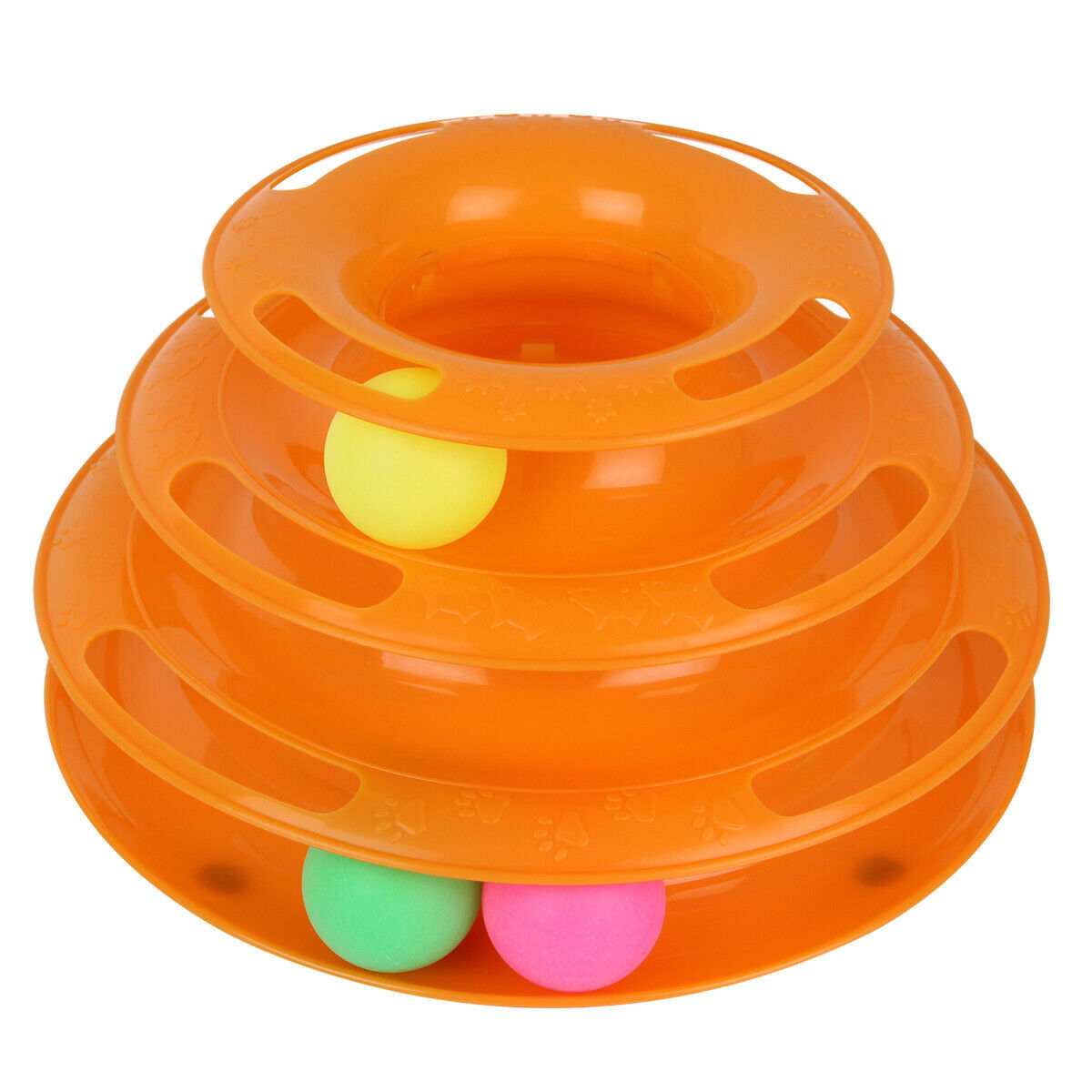 Pet Cat Crazy Ball Disk Interactive Toy