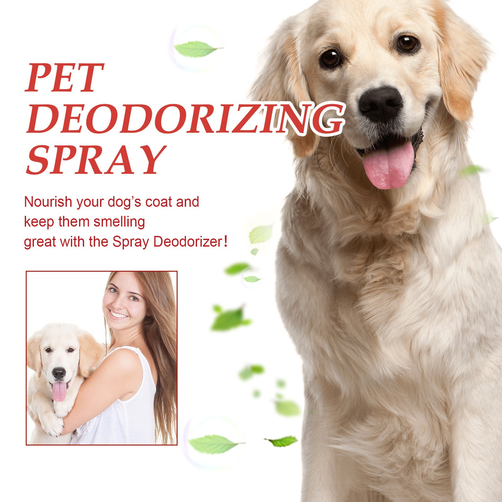 YEGBONG Pet Deodorant Spray