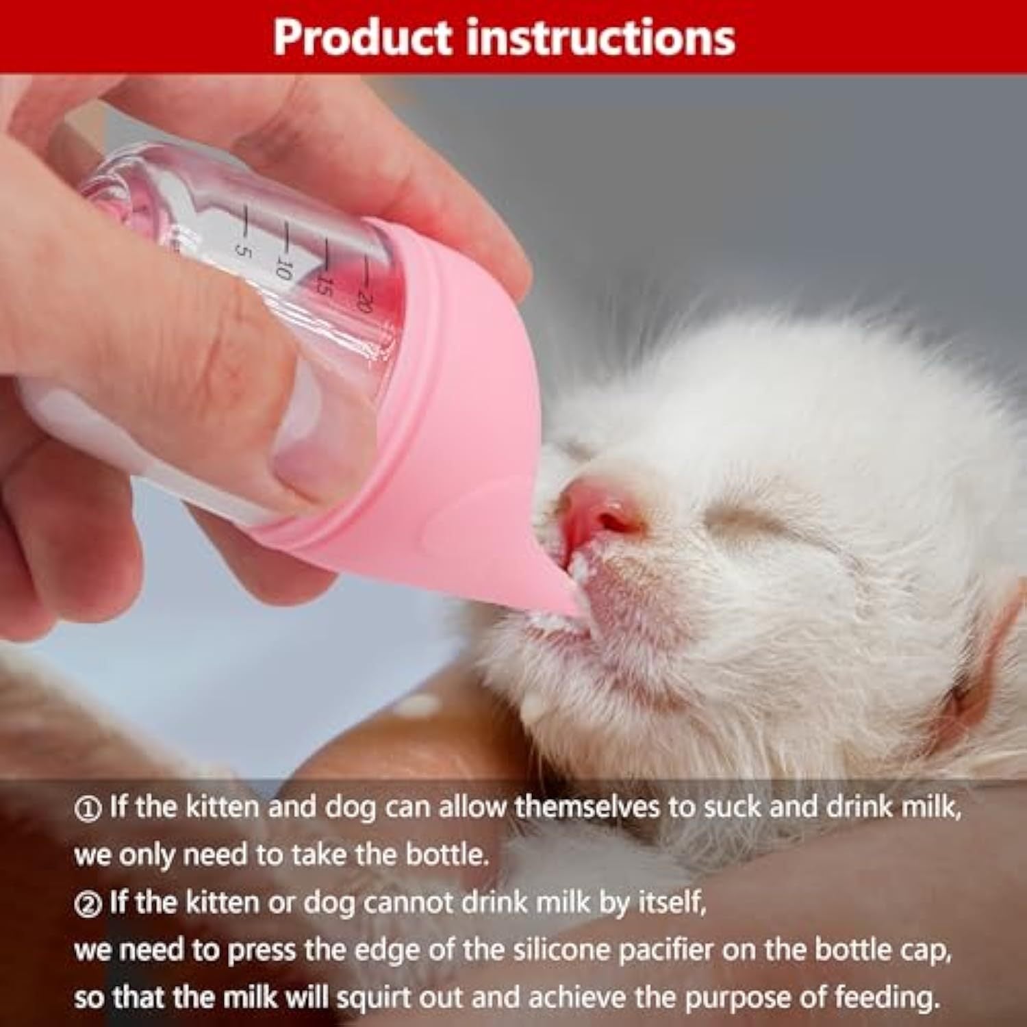 Puppy and Kitten Nursing Feeding Bottle