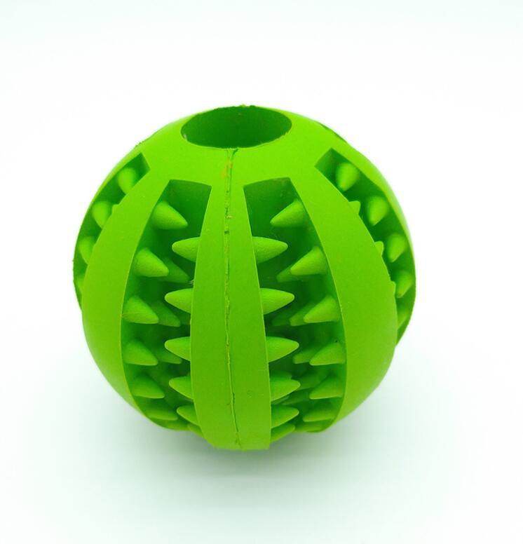 Pet Slow Feeder Rubber Ball Toy