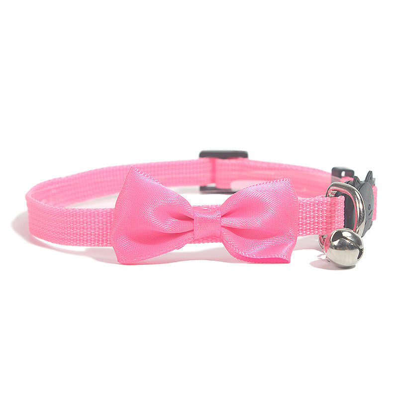 Pet Bow Collar Nylon