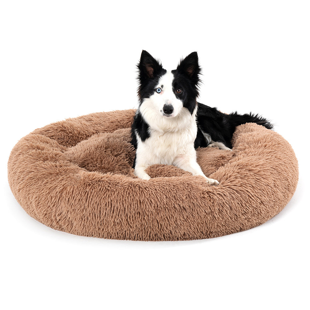 Fluffy Donut Dog & Cat Bed