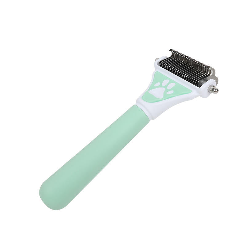 Double-Sided Pet Dematting & Deshedding Brush