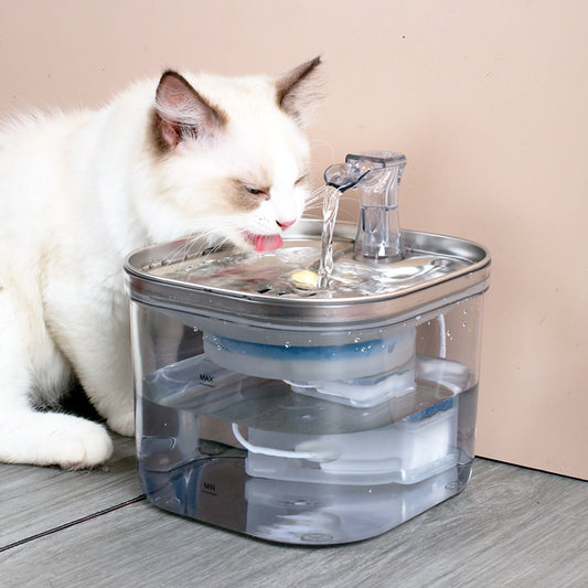 Automatic Stainless Steel Pet Water Fountain