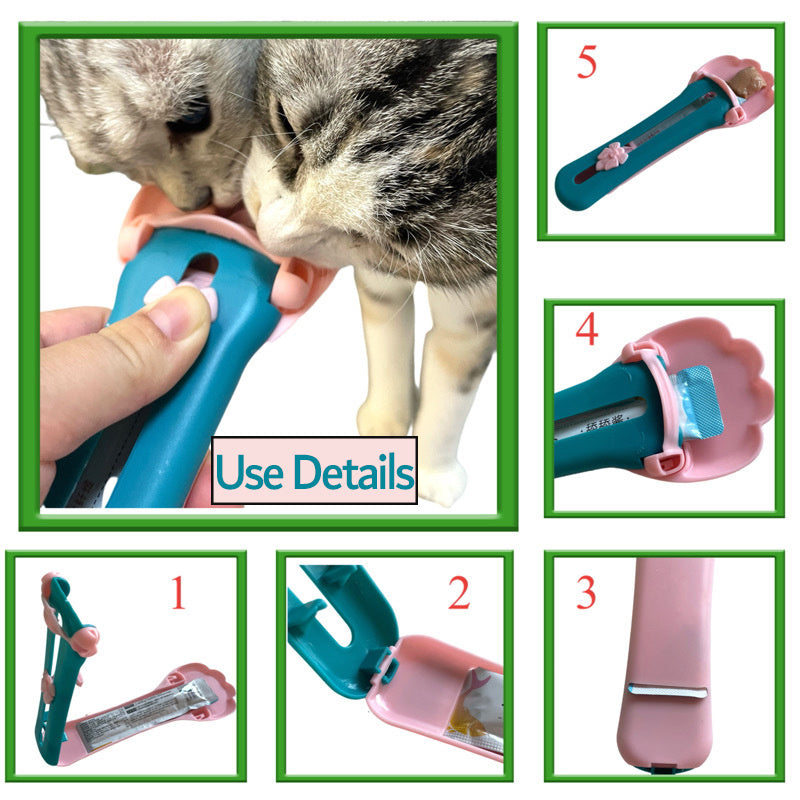 Pet Food Squeeze Scoop