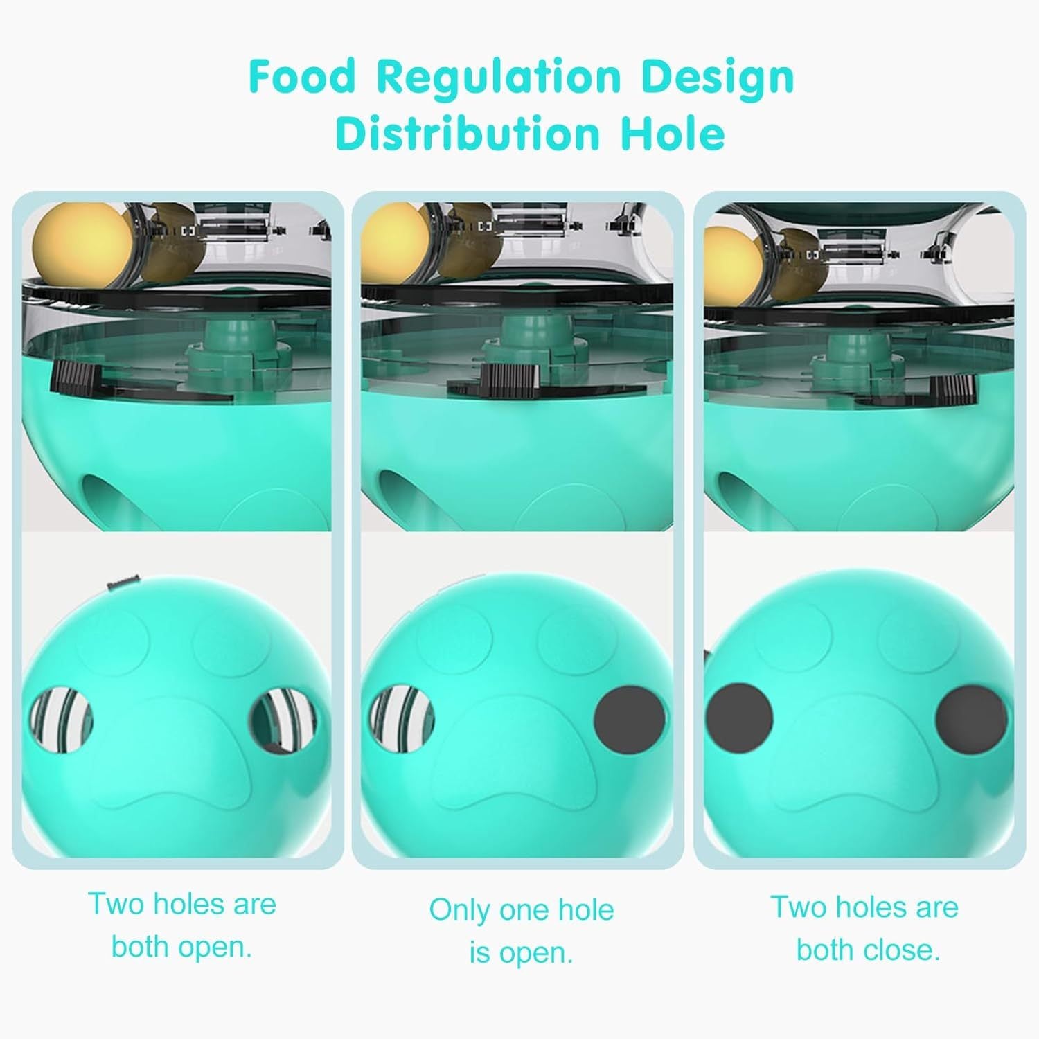 Interactive Cat Treat Dispenser Tumbler Toy