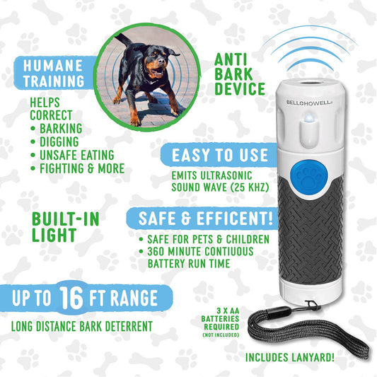 Handheld Ultrasonic Dog Trainer Bark-Stop