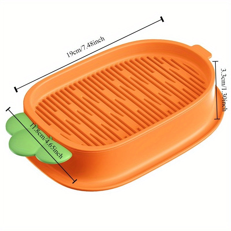 Carrot Design Cat Grass Kit with Planting Box and Seeds