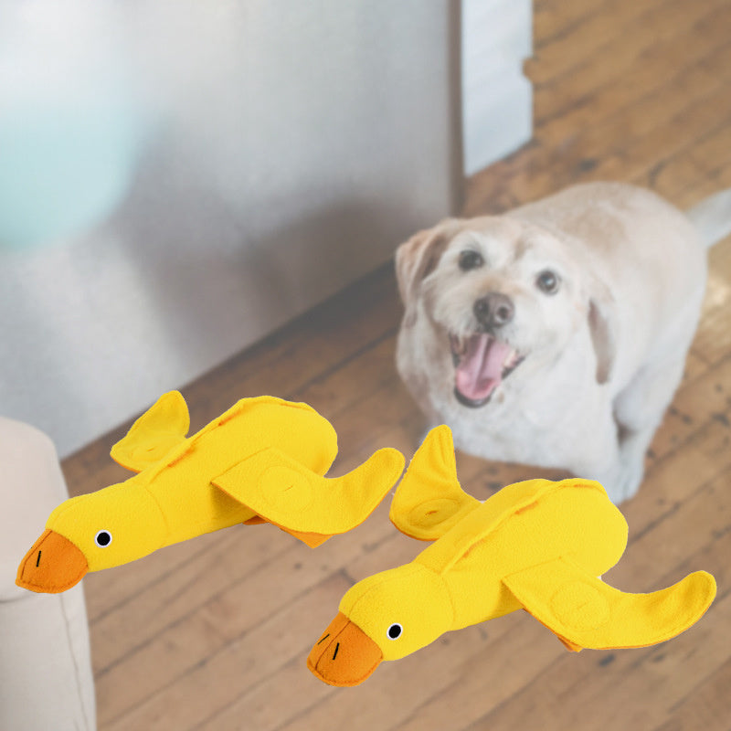 Teddy Toy With Dog Sound Duck