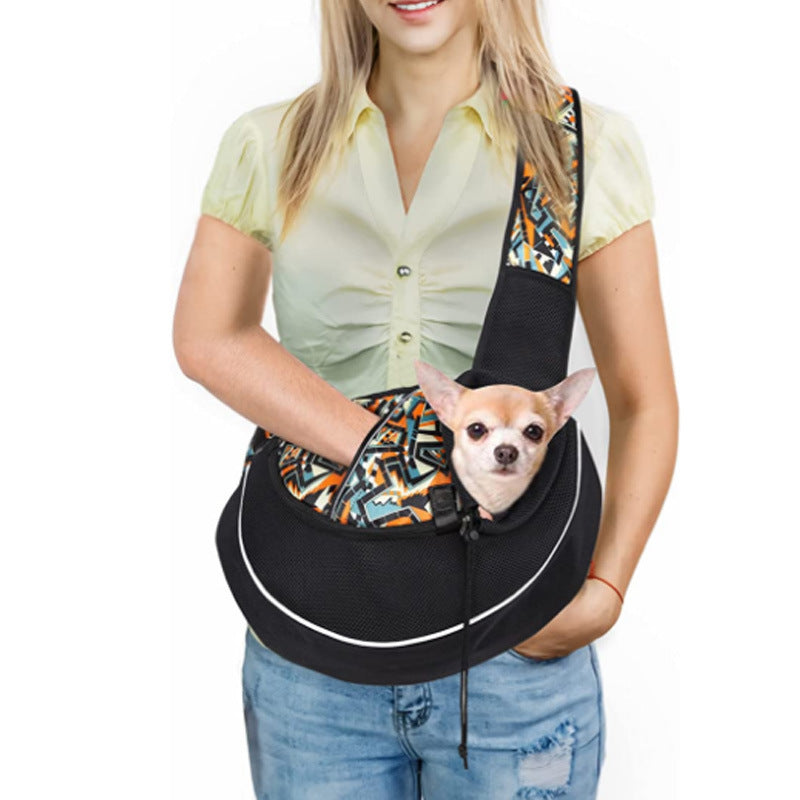 Portable Crossbody Pet Carrier Bag for Women