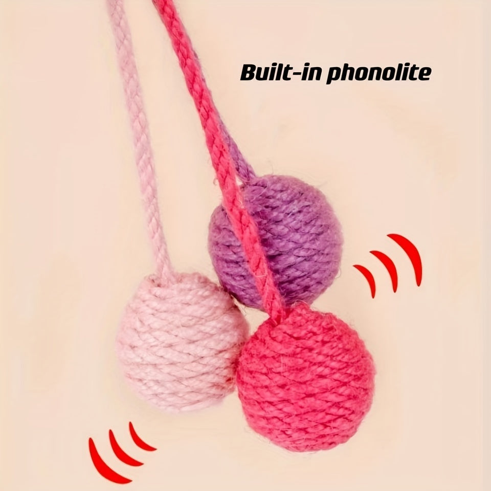 Cat Sisal Rope Ball Toy