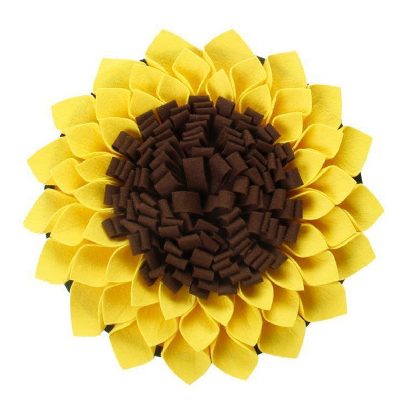 Non-Slip Sunflower Snuffle Mat