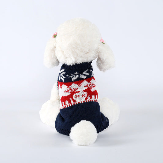 Christmas Dog Knitted Sweater