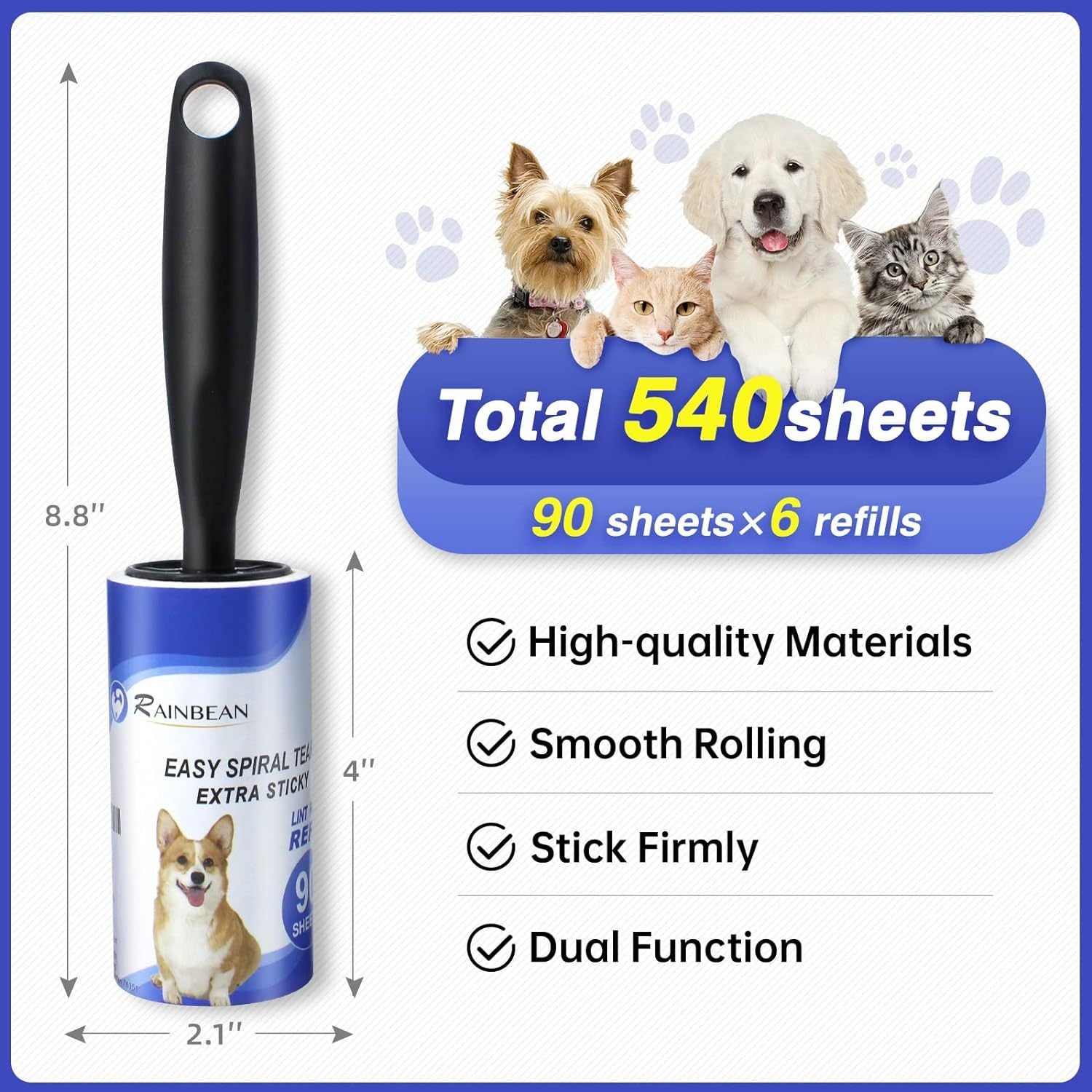 Lint Rollers for Pet Hair