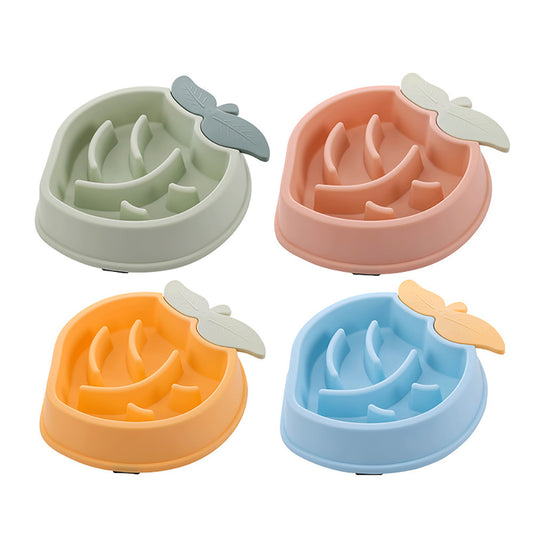 Non-Slip Slow Feeder Dog Bowl