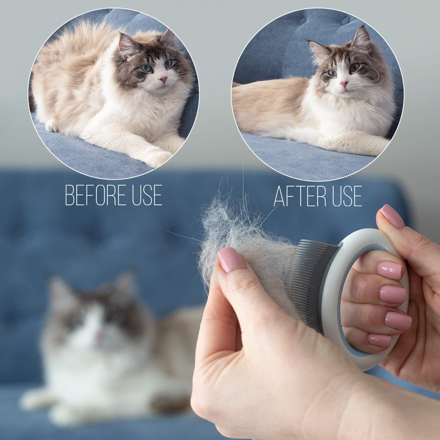 Effective Grooming Deshedding Tool for Pets