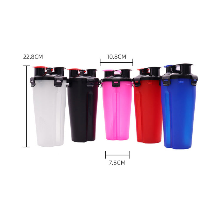 Portable 2-in-1 Pet Water & Food Bottle